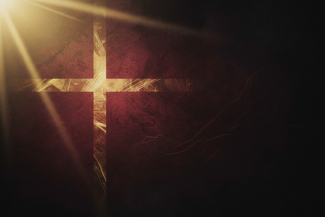 Holy Week Cross Background
